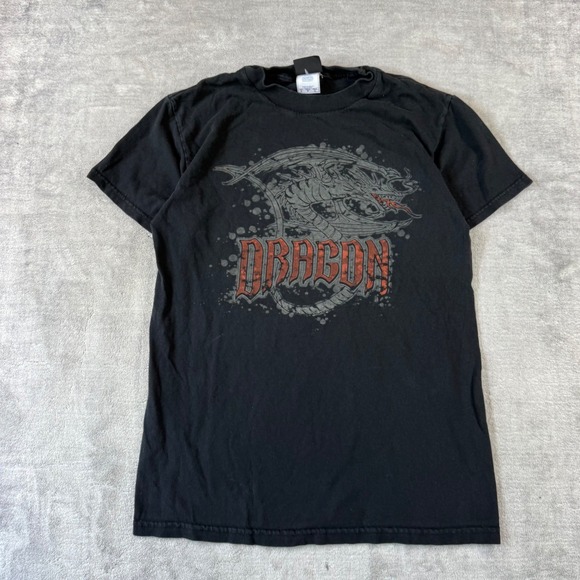 Pure Polaris Other - Polaris Racing Shirt Mens Small Black Vintage Y2K Dragon Snowmobile Tee